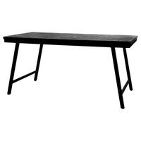 De Visgraat Markttafel - Zwart - 160cm