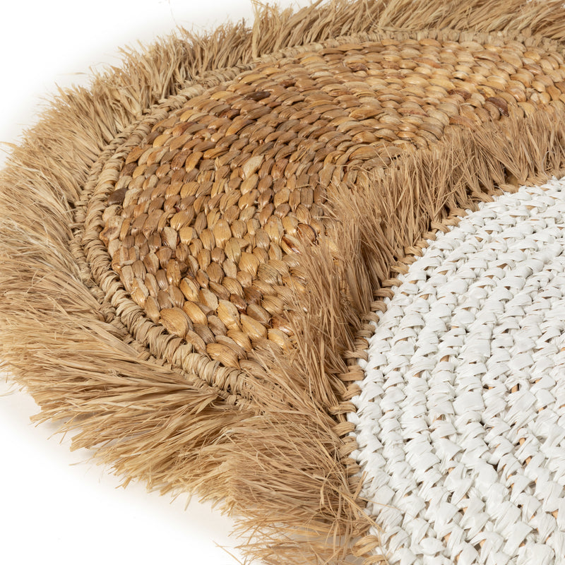 De Waterhyacint Raffia Placemat - Naturel