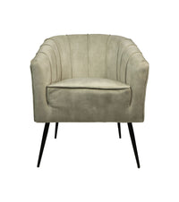 Eetkamerstoel Chester - 60x63x83 - Wit/zwart - Adore 01