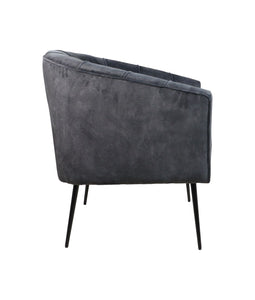 Fauteuil Chester - 72x71x80 - Antraciet - Adore 29