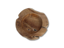 Afbeelding in Gallery-weergave laden, Fruitschaal large (Behandeld met Bijenwas) - ø38-45x15 - Naturel - Teak
