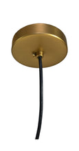 Afbeelding in Gallery-weergave laden, Hanglamp Rond -  ø30x10 - Goud - Metaal
