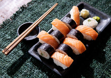 Afbeelding in Gallery-weergave laden, Het Burned Sushi Bord - Zwart - L
