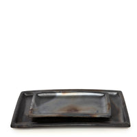 Het Burned Sushi Bord - Zwart - L