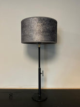 Afbeelding in Gallery-weergave laden, Lampenkap 25cm cilinder 2064 grey/gold
