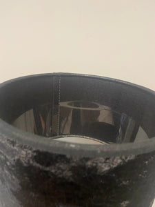 Cilinderkap 20cm black croco 2084