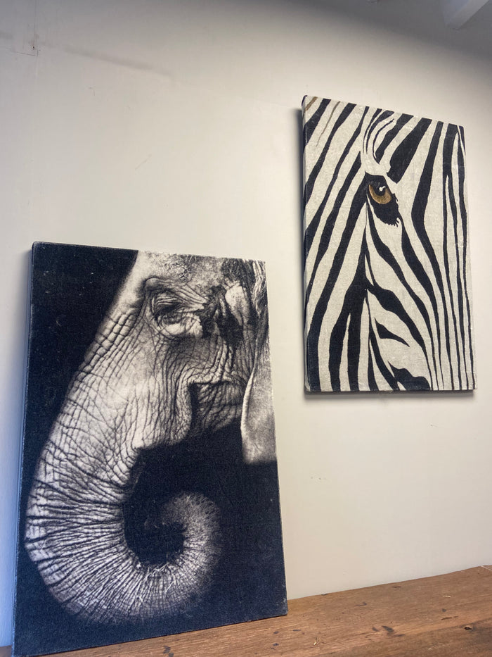 Wandpaneel olifant stof