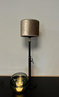Lampenkap 15 cm cilinder 2008 champagne