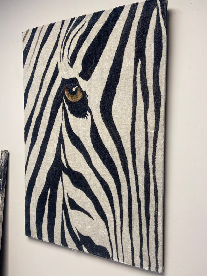 Wandpaneel zebra stof