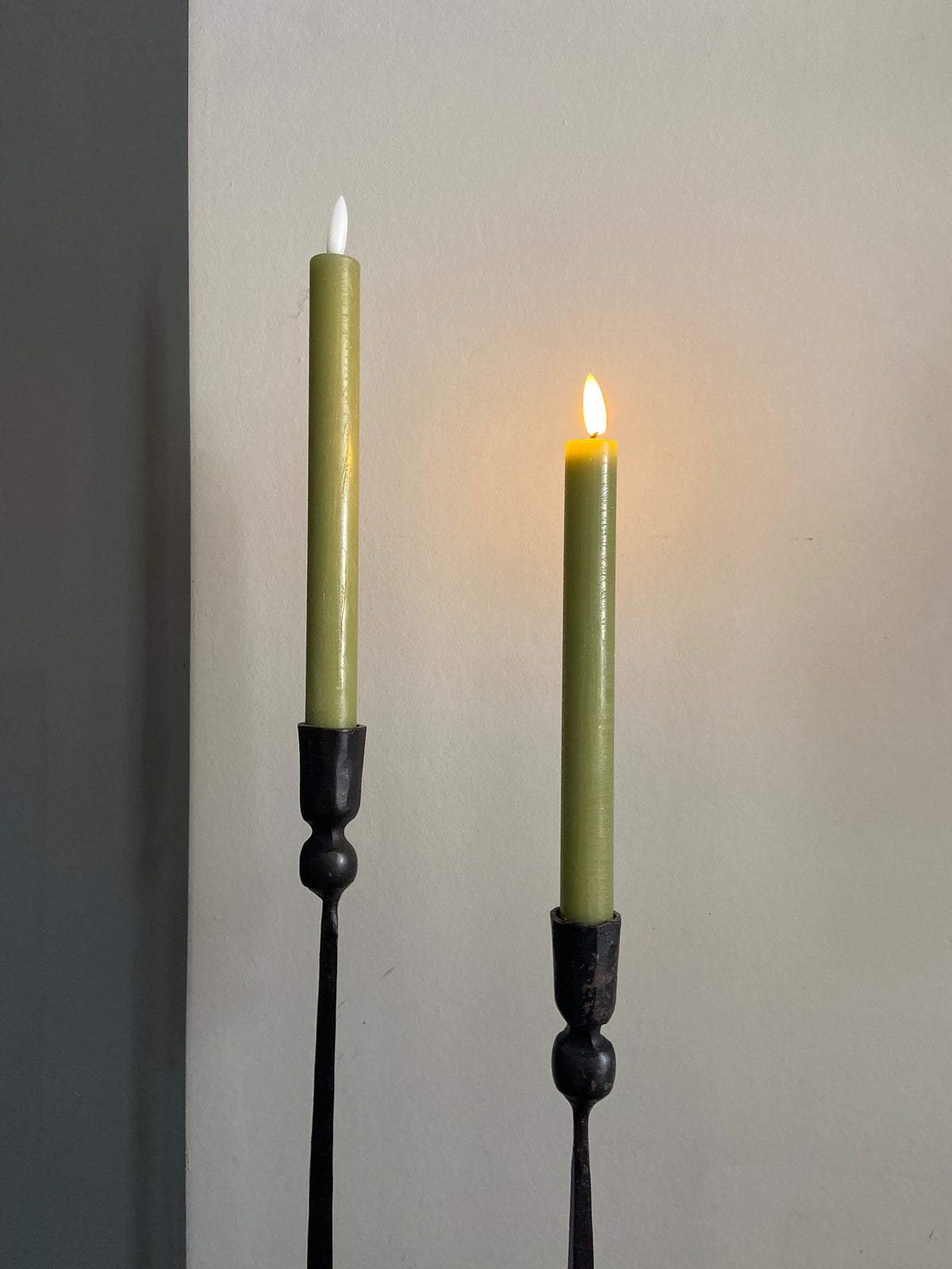 Dinerkaars led set 2 groen mt L