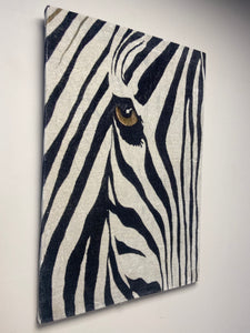 Wandpaneel zebra stof