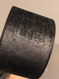 Lampenkap 20cm Cilinder 2063 black/gold velvet