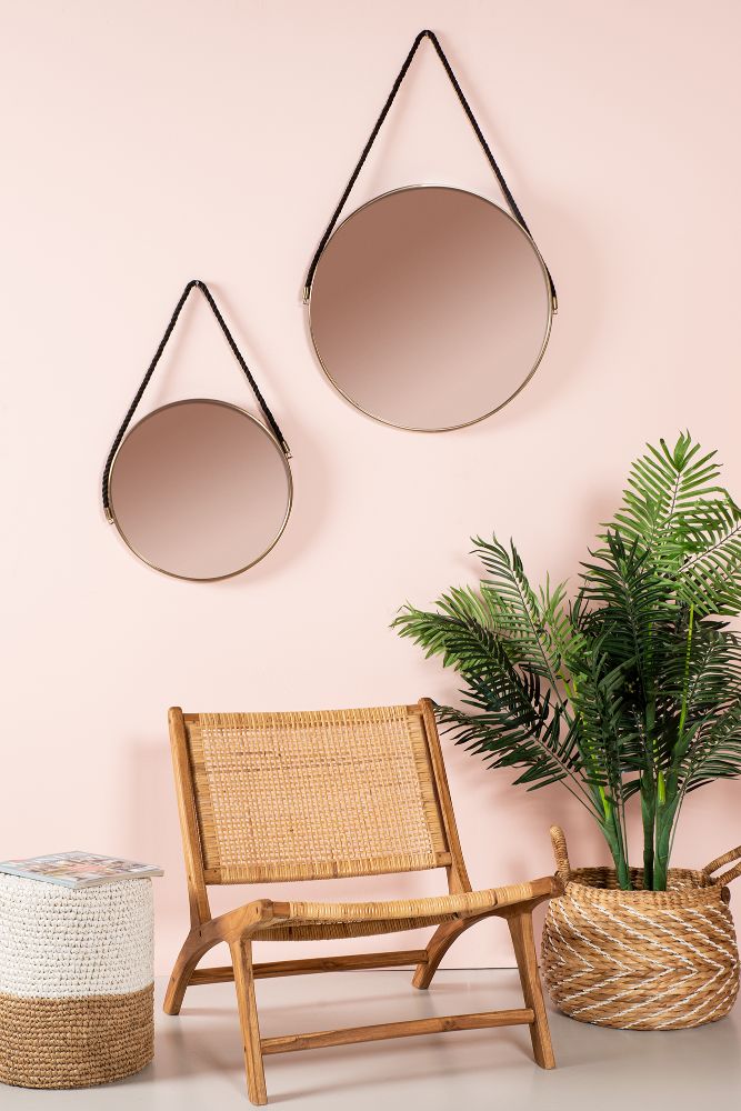 Loungestoel - teak/rotan