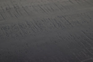 Ovale eettafel Melbourne - 200x100x76 -  zwart - mangohout/ijzer