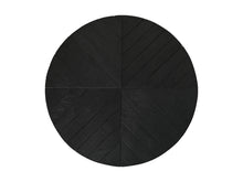 Afbeelding in Gallery-weergave laden, Ronde bijzettafels Verona - 60x60x50/50x50x40 - Zwart- Mangohout/ijzer/MDF
