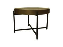 Afbeelding in Gallery-weergave laden, Salontafel - ø70x50- Goud/zwart - Metaal
