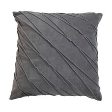 Afbeelding in Gallery-weergave laden, Throw Pillow - 45x45 - Light Gray - Velvet/Cotton
