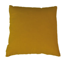 Afbeelding in Gallery-weergave laden, Decorative pillow with print - 45x45 - Mustard yellow/gold - Velvet

