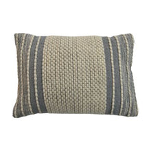 Afbeelding in Gallery-weergave laden, Decorative pillow with tassels - 35x50 - Natural/grey - Cotton
