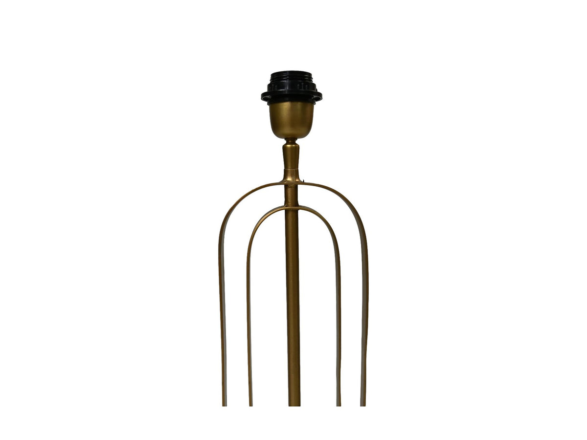 Tafellamp - 20x20x55 - Goud - Metaal