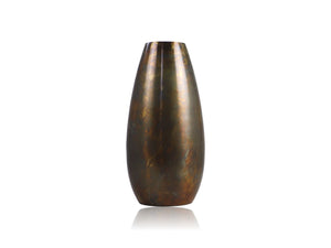 Vase Arezzo small - ø22x45 - Brass antique gold - Metal