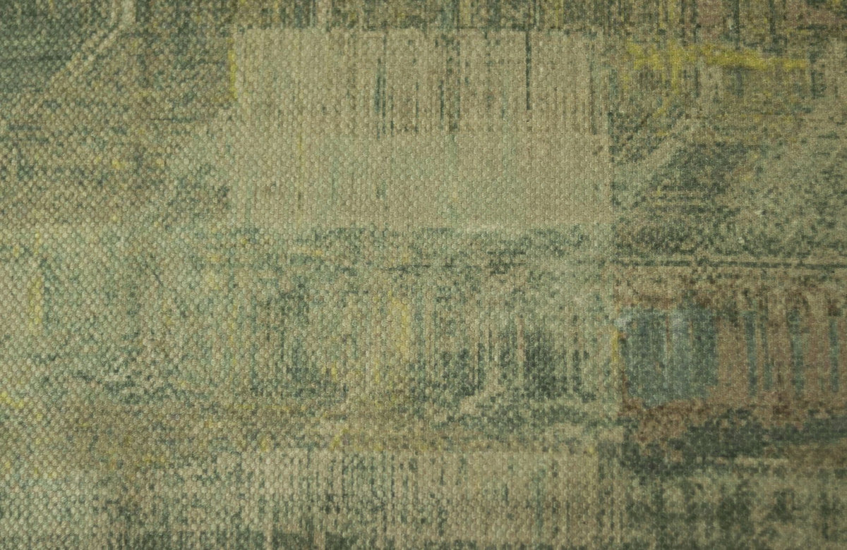 Rug Graphic - 120x180 - Blue/yellow/pink/green - Polyester