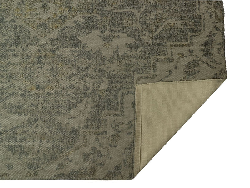 Rug Vintage - 120x180 - Blue/grey/green - Polyester