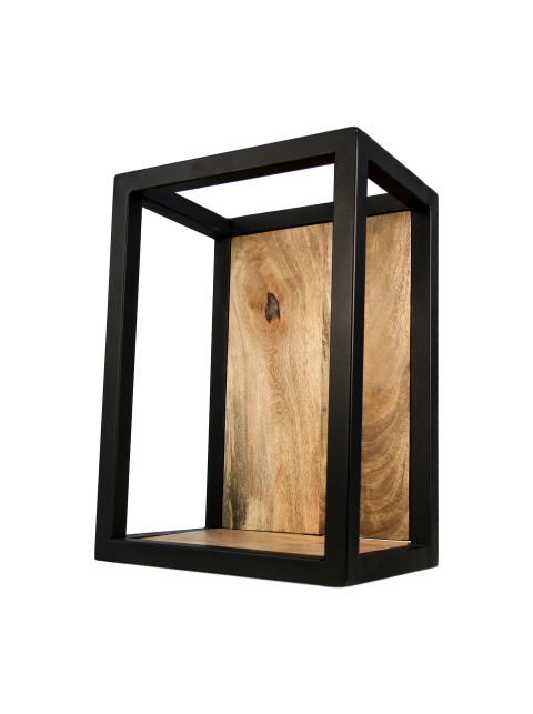 Wandbox Levels - 25x35 cm - mangohout/ijzer