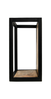 Wandbox Levels - 25x35 cm - mangohout/ijzer