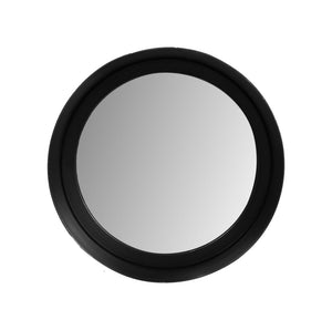 Wall mirror Fletcher Round - ø20 - black - Metal/glass