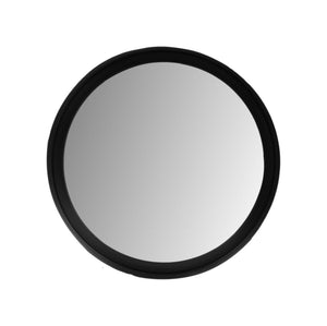 Wall mirror Fletcher Round - ø30 - black - Metal/glass